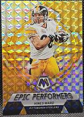 Hines Ward [Mosaic] #EP-HW Football Cards 2023 Panini Mosaic Epic Performers Prices