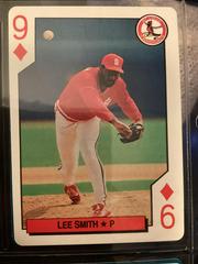 Lee Smith [9 of Diamonds] Baseball Cards 1992 U.S. Playing Card All Stars Prices