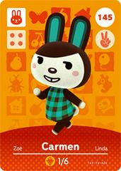 Carmen #145 [Animal Crossing Series 2] Amiibo Cards Prices