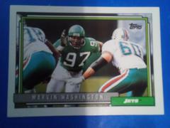 Marvin Washington Football Cards 1992 Topps Prices