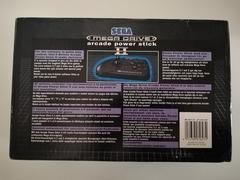 Box Backside | Sega Arcade Power Stick II PAL Sega Mega Drive