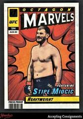 Stipe Miocic [Press Proof Purple] Ufc Cards 2022 Panini Donruss UFC Octagon Marvels Prices