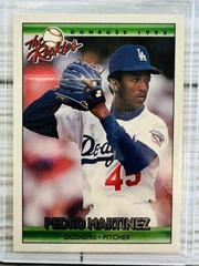 Mavin  Pedro Martinez 93 Donruss Los Angeles Dodgers 1992 Leaf ROOKIE Card  #326
