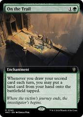 On the Trail [Extended Art] Magic Murders at Karlov Manor Commander Prices
