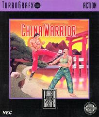 Front Cover | China Warrior TurboGrafx-16