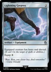 Lightning Greaves [Foil] Magic Doctor Who Prices
