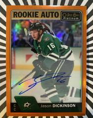Jason Dickinson Hockey Cards 2016 O-Pee-Chee Platinum Rookie Autographs Prices