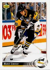 Mario Lemieux Hockey Cards 1992 Upper Deck Prices
