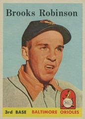 Brooks Robinson Baseball Cards 1958 Topps Prices