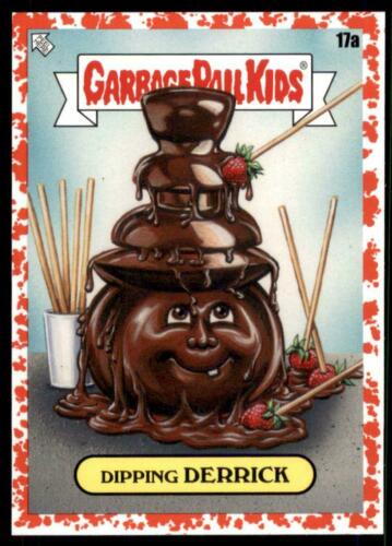 Dipping DERRICK [Red] #17a Garbage Pail Kids Food Fight