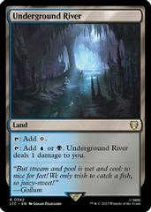 Underground River #342 Magic Lord of the Rings Commander Prices