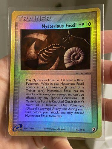 Mysterious Fossil [Reverse Holo] #91 Prices | Pokemon Sandstorm ...