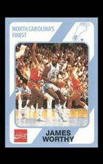 James Worthy #19 Basketball Cards 1989 Collegiate Collection North Carolina Prices