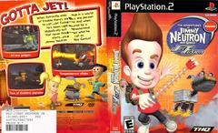 Slip Cover Scan By Canadian Brick Cafe | Jimmy Neutron Jet Fusion Playstation 2