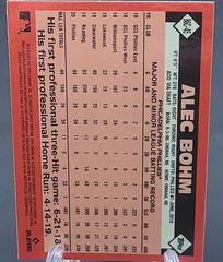 Back Of Card | Alec Bohm [Silver MOJO Refractor] Baseball Cards 2021 Topps Chrome 1986