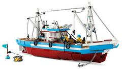 LEGO Set | Great Fishing Boat LEGO BrickLink Designer Program