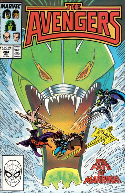 Avengers #293 (1988) Comic Books Avengers