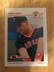 Todd Pratt #367 Baseball Cards 1991 Impel Line Drive Prices