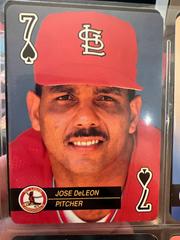 Jose DeLeon [7 of Spades] Baseball Cards 1992 U.S. Playing Card Aces Prices