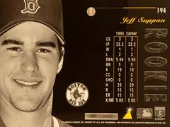 Rear | Jeff Suppan Baseball Cards 1996 Pinnacle Aficionado Slick Picks