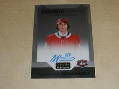 Alexander Romanov #R-AR Hockey Cards 2020 O Pee Chee Platinum Rookie Autographs Prices