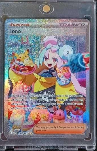 Iono [Holo] | Ungraded | Pokemon Paldea Evolved