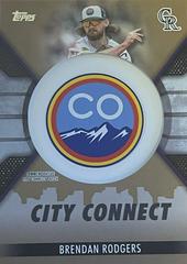Brendan Rodgers [Gold] #CC-BR Baseball Cards 2023 Topps City Connect Commemorative Patch Prices