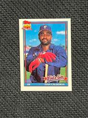 Ivan Calderon #93 Baseball Cards 1991 Topps Micro Prices