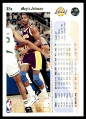 Back Side | Magic Johnson Basketball Cards 1992 Upper Deck