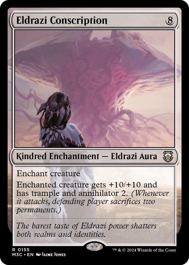 Eldrazi Conscription [Foil] #155 Magic Modern Horizons 3 Commander