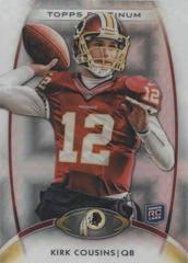 Kirk Cousins [Xfractor] #104 Football Cards 2012 Topps Platinum Prices