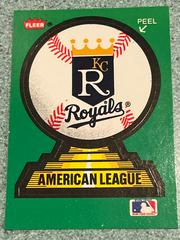Kansas City Royals Team Sticker Baseball Cards 1988 Fleer Team Stickers Prices