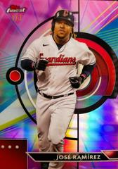 Jose Ramirez [Purple Pink Vapor] #44 Baseball Cards 2023 Topps Finest Prices