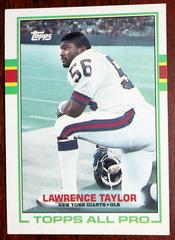 Lawrence Taylor Football Cards 1989 Topps Prices