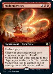 Maddening Hex [Extended Art] #301 Magic Adventures in the Forgotten Realms Commander Prices