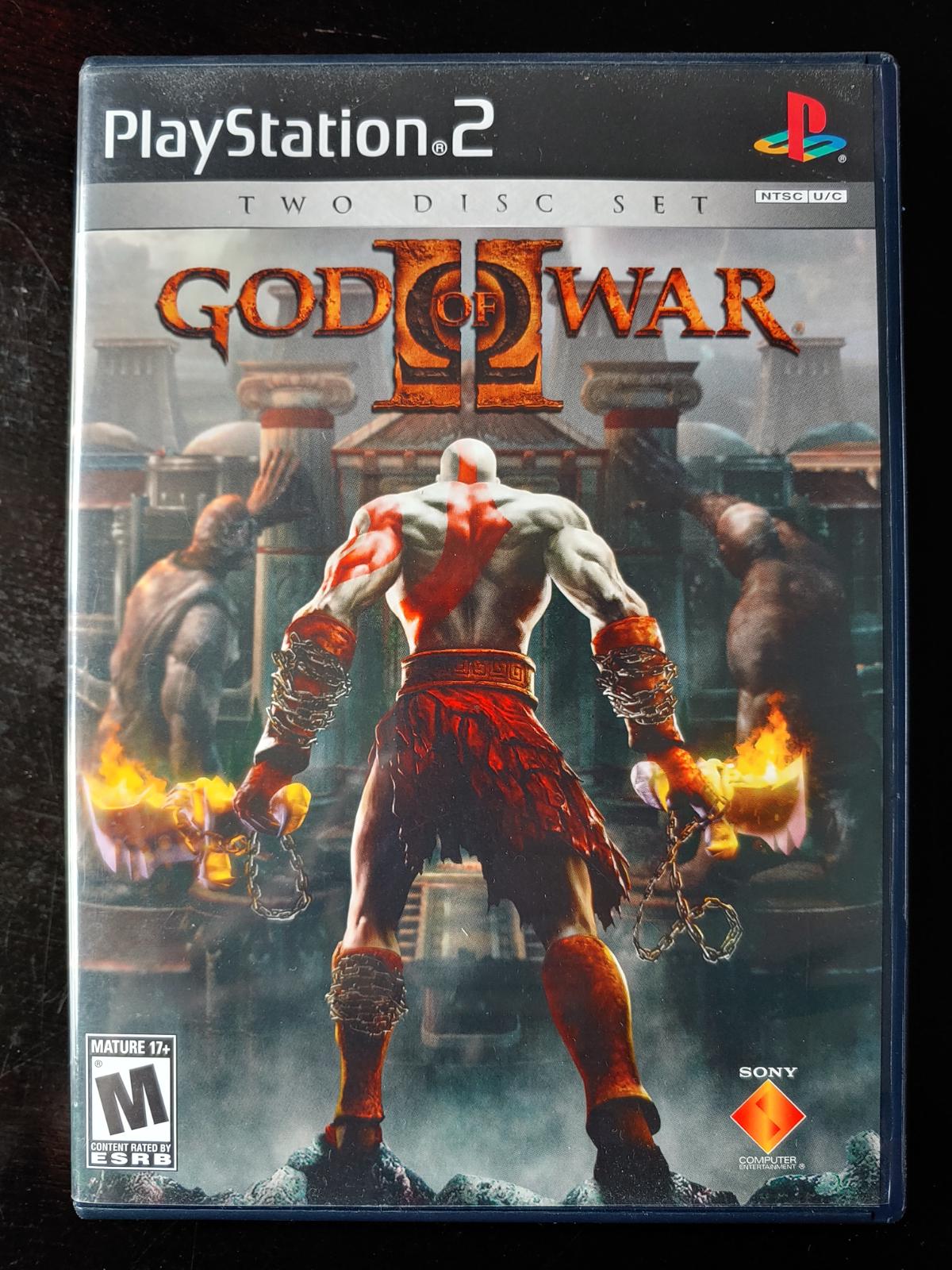God Of War 2 Sur PlayStation 2 - Bon état, Complet Avec Boîtier Et Livret