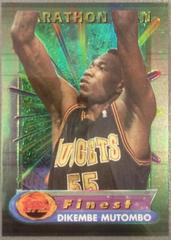 Dikembe Mutombo #18 Basketball Cards 1994 Finest Marathon Men Prices
