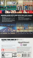 Back Of Box | River City Girls Zero [VHS Edition] Nintendo Switch