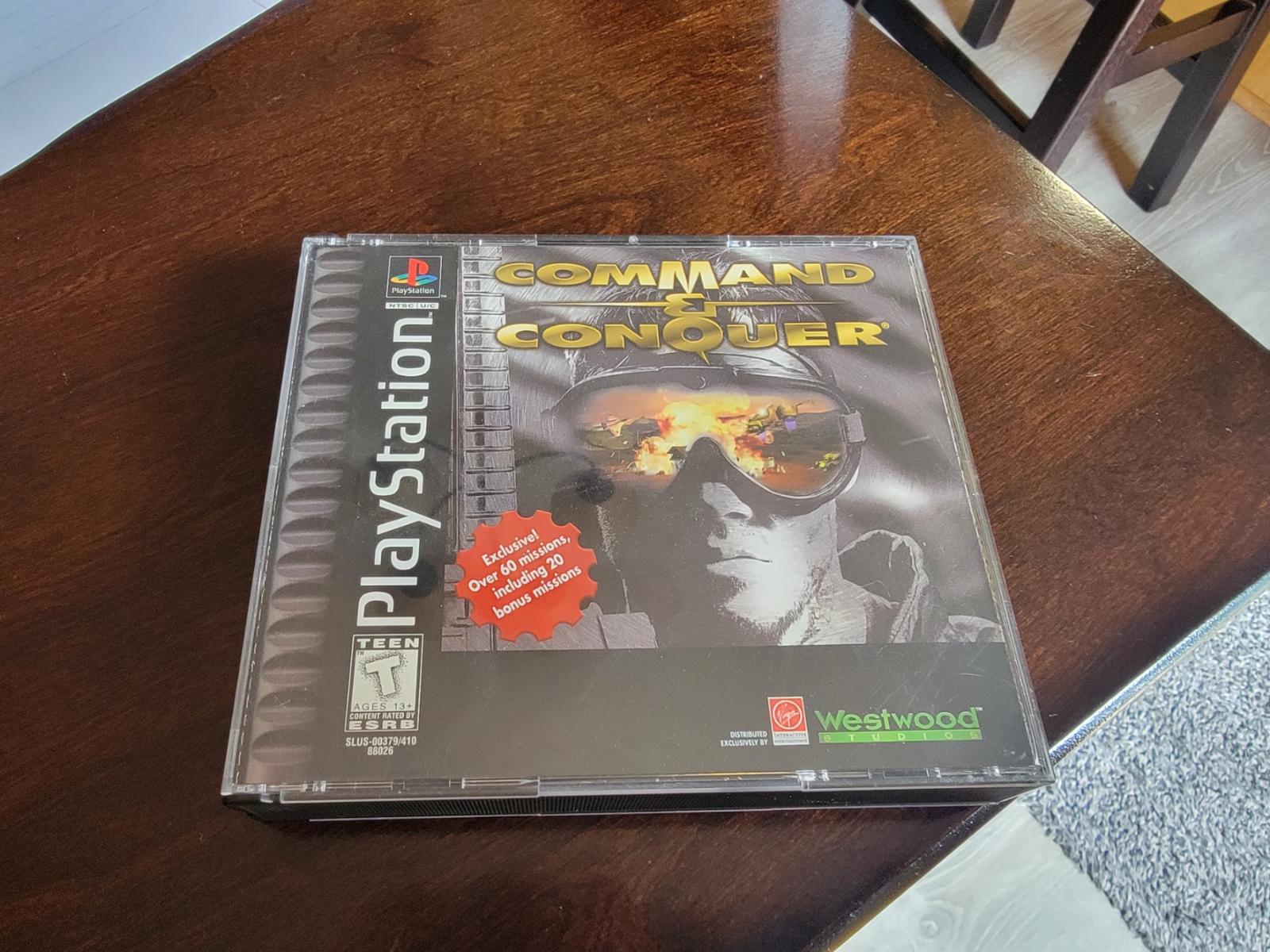 Command and Conquer | Item, Box, and Manual | Playstation