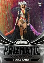 Becky Lynch Wrestling Cards 2023 Panini Prizm WWE Prizmatic Entrances Prices