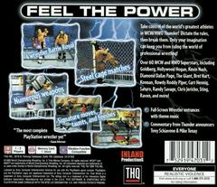 Back Cover | WCW nWo Thunder Playstation