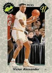 Victor Alexander [Draft Picks Premiere Edition] #11 Basketball Cards 1991 Classic Draft Prices