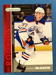Connor McDavid [Red] Hockey Cards 2015 Upper Deck Parkhurst Rookies Prices
