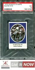 Blaine Nye Football Cards 1972 Sunoco Stamps Prices
