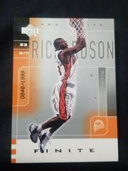 Jason Richardson Basketball Cards 2002 Upper Deck Finite Prices