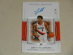Jaylen Hoard [Autograph] #157 Basketball Cards 2019 Panini National Treasures Prices