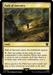 Path of Ancestry #322 Magic Lord of the Rings Commander Prices
