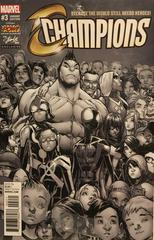 Champions [Stan Lee Sketch] #3 (2016) Comic Books Champions Prices