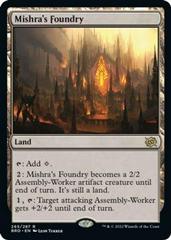Mishra's Foundry Magic Brother's War Prices