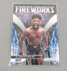 Aljamain Sterling #15 Ufc Cards 2022 Panini Prizm UFC Fireworks Prices